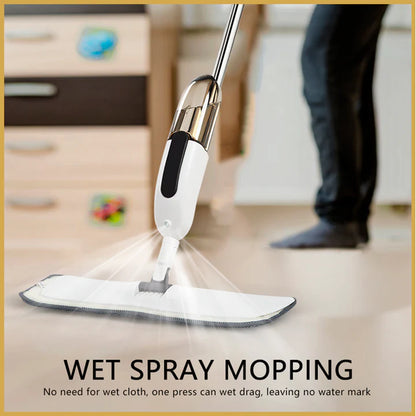 Microfiber Water Spray Mop For House Cleaning Microfiber Spray Mop for Wet