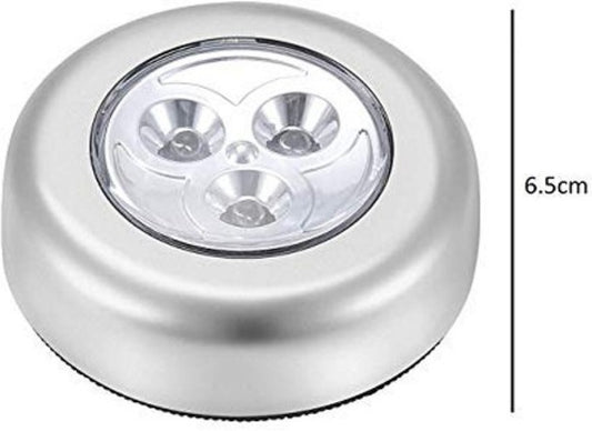 LED Tap Light, Stick on Push Button Touch Lights Battery Powered Lights