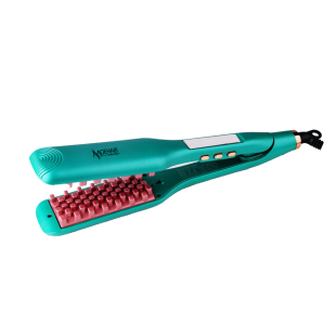 Moehair 3D Grid Hair Crimper Volumizer Ceramic Professional Hair Fluffy Corrugated Curler