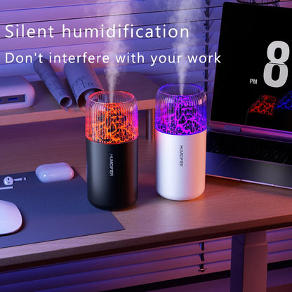 Volcano USB Mini Air Humidifier Car Mist Spray Maker Aroma Essential Oil