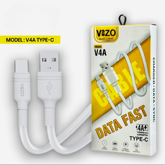 V4A Type-C Fast Charging Cable | Type-C Charging Cable | Fast Charging