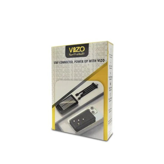 Vizo Solar 01 Power Bank | Best Quality Power Bank For Mobile