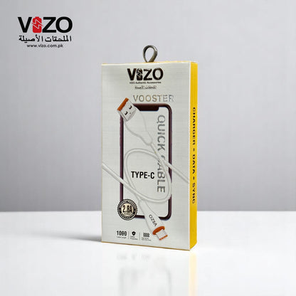 Vooster 65W Type-C Fast Charging Cable | Best Quality Type C Charging