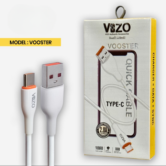 Vooster 65W Type-C Fast Charging Cable | Best Quality Type C Charging