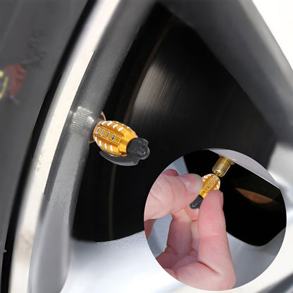Pack of 2 - Grenade Tyre Air Valve Nozzle Caps for Car