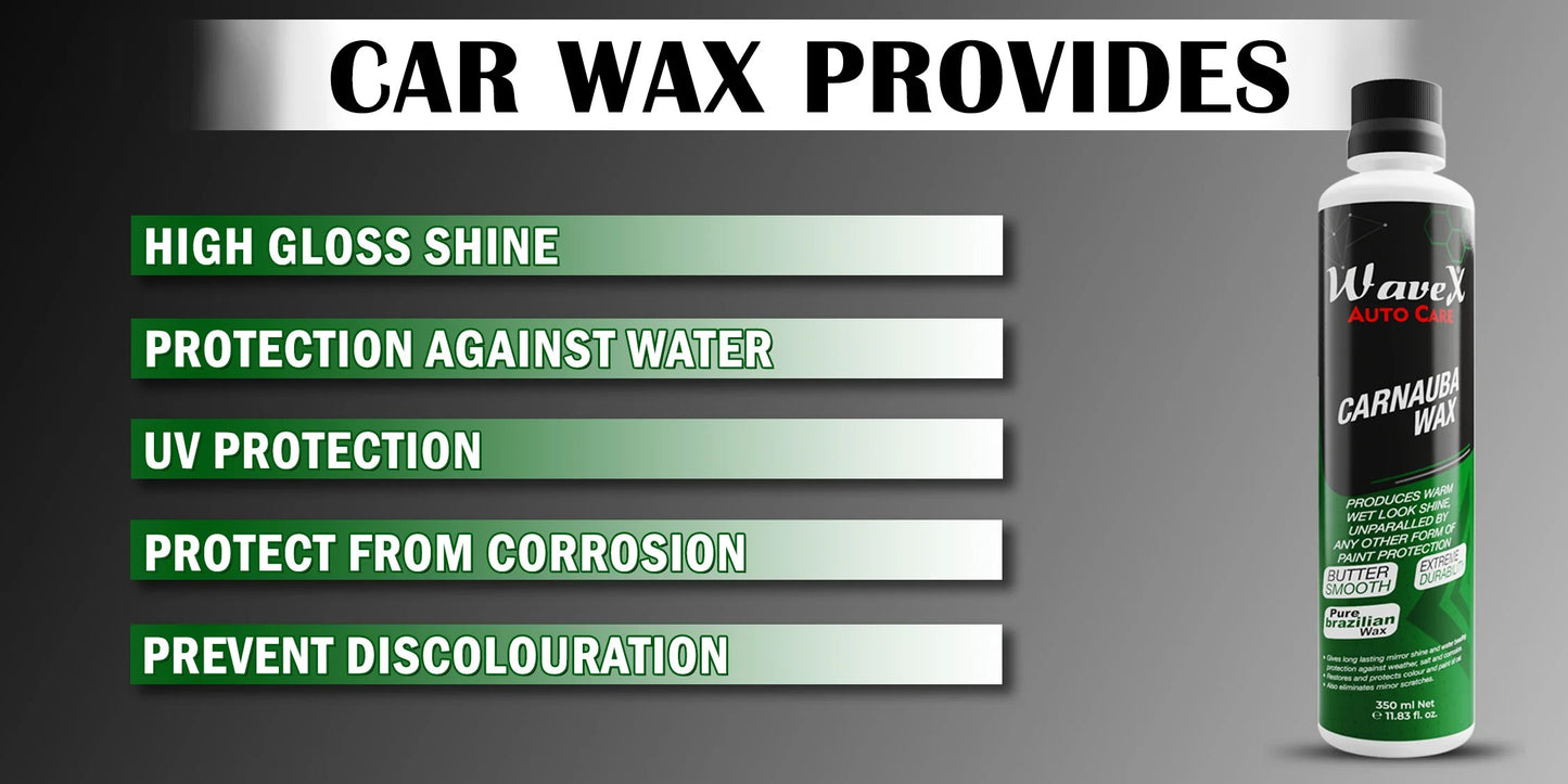 WaveX Auto Care | Wash + Wax Car Shampoo 200ml |