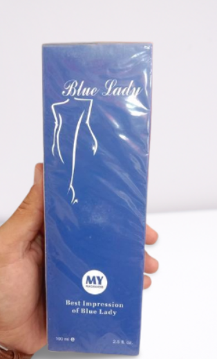 Blue Lady Perfume for Women Long-Lasting Floral Scent, &amp; Fresh