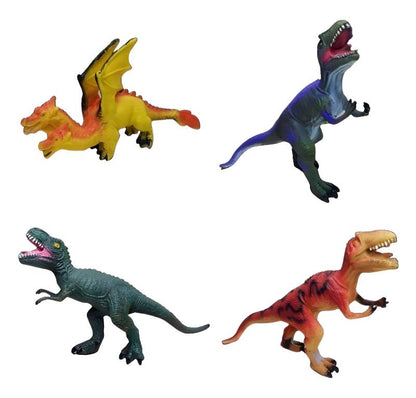 Rubber Dinosaur | Large Size Dinosaur with Music Realistic Educational Dinosaur Toys